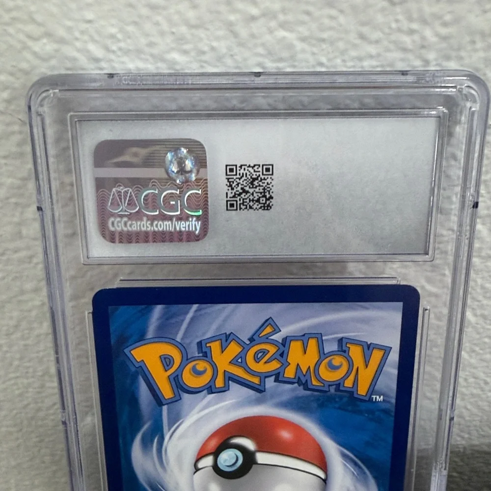 Pokémon S-Chinese Slowpoke & Psyduck GX 004/150 Tag Team CGC Gem Mint 10